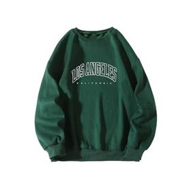 Trendseninle Los Angeles Yeşil Kadın Sweatshirt