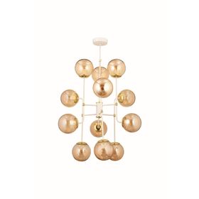 Trendylight Berlin 12'li Beyaz Modern Avize