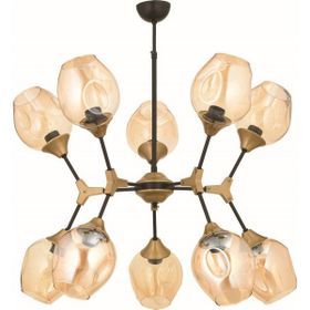 Trendylight Olimpus 10'lu Siyah Modern Avize
