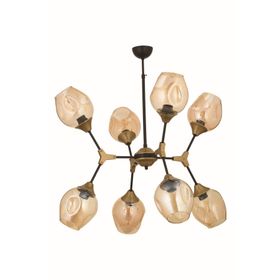 Trendylight Olimpus 8'li Siyah Modern Avize