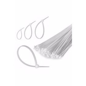Trendypazar 100 Adet 4.8 x 380 mm Plastik Cırt Kelepçe Kablo Bağı Kablo Düzenleyici