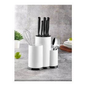 Trendypazar 3 Bölmeli Kaşıklık Şef Bıçaklık Standı