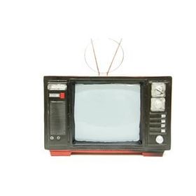 Trendypazar Dekoratif El Yapımı Tüplü Televizyon
