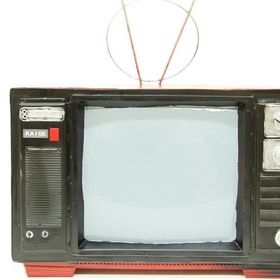 Trendypazar Dekoratif El Yapımı Tüplü Televizyon