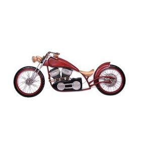 Trendypazar El Yapımı Metal Motosiklet Pano Tablo
