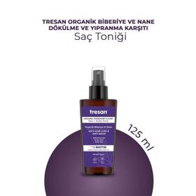 Tresan 125 ml Organik Biberiye ve Nane Dökülme Yıpranma Karşıtı Saç Toniği