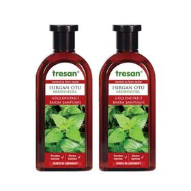 Tresan 2x300 ml Isırgan Otu Normal ve Kuru Saçlar İçin Bakım Şampuanı