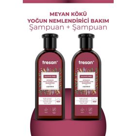 Tresan 2x300 ml Meyan Kökü Yoğun Nemlendirici Sülfatsız Bakım Şampuanı
