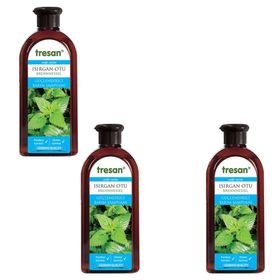 Tresan 3x300 ml Güçlendirici Yağlı Saçlar İçin Isırgan Otu Şampuanı
