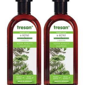 Tresan 6 Bitki Kepek Karşıtı 2x300 ml Bakım Şampuanı