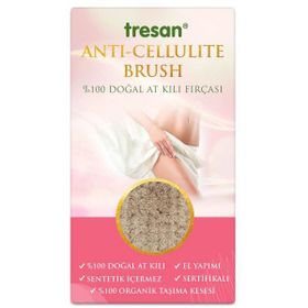 Tresan Anti-Cellulite Brush %100 Doğal At Kılı Fırçası