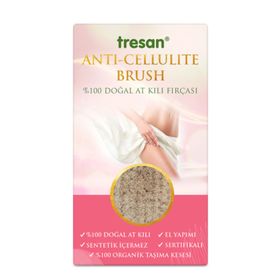 Tresan Anti-Cellulite Brush %100 Doğal At Kılı Fırçası
