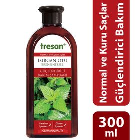 Tresan Normal ve Kuru Saçlar İçin Güçlendirici 300 ml Isırgan Otu Şampuanı