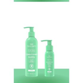 Tresan The Earth Organic Aloe Vera 250 ml Biotin Şampuan+75 ml Saç Kremi
