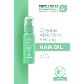 Tresan The Earth Organic Aloe Vera 2x75 ml Biotin Saç Kremi
