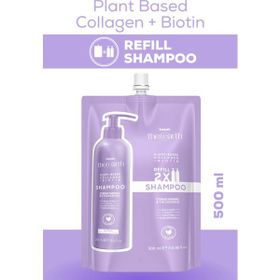 Tresan The Earth Plant Based Collagen Refill Pouch 2x500 ml Biotin Şampuan