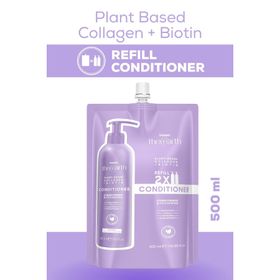 Tresan The Earth Plant Based Collagen Refill Pouch 500 ml Biotin Şampuan ve Saç Kremi