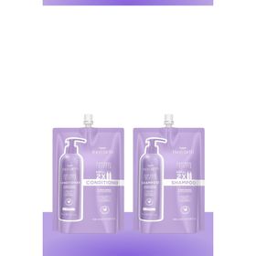 Tresan The Earth Plant Based Collagen Refill Pouch 500 ml Biotin Şampuan ve Saç Kremi