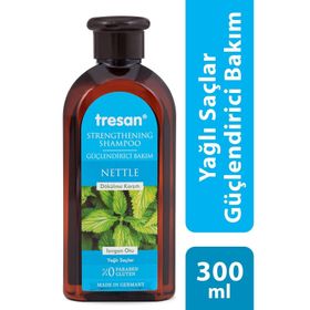 Tresan Yağlı Saçlar için 300 ml Isırgan Otu Güçlendirici Bakım Şampuanı