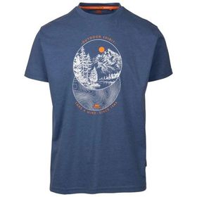 Trespass Flagel Casual Mavi Erkek T-shirt