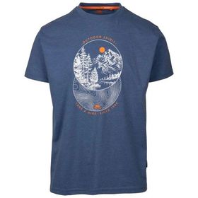 Trespass Flagel Casual Mavi Erkek T-shirt