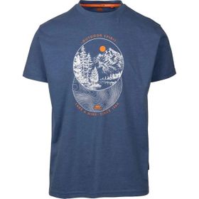 Trespass Flagel Casual Mavi Erkek T-shirt