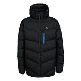 Trespass MAJKCAK20004-BLK Blustery Male Padded Jkt Siyah Erkek Outdoor Mont