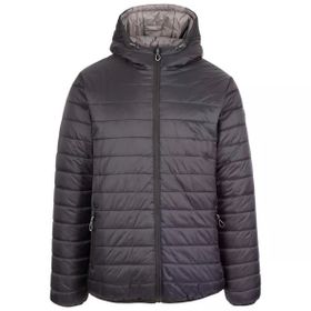 Trespass MAJKCATR0025-BLK Senby Male Reversible Jkt Siyah Erkek Outdoor Mont