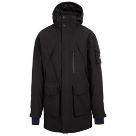 Trespass MAJKRATR0073 Pelsall- Male Rain Jacket TP75 Siyah Erkek Outdoor Mont