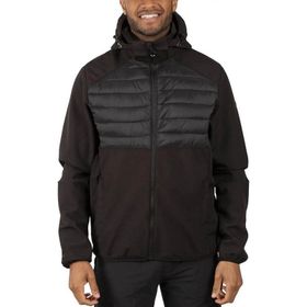Trespass MAJKSSTR0016 Lenek Beyaz Softshell Erkek Outdoor Mont