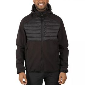 Trespass MAJKSSTR0016 Lenek Beyaz Softshell Erkek Outdoor Mont