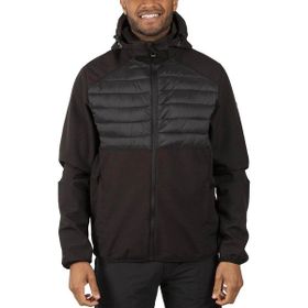 Trespass MAJKSSTR0016 Lenek Beyaz Softshell Erkek Outdoor Mont