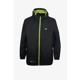 Trespass UAJKRAI10001 TP75 Qikpac Siyah Unisex Yağmurluk