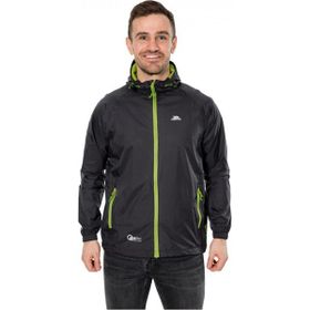 Trespass UAJKRAI10001 TP75 Qikpac Siyah Unisex Yağmurluk