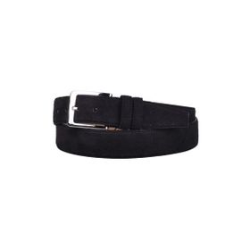 TRG Polo Süet Siyah 10599 Erkek Kemer