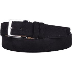 TRG Polo Süet Siyah 10599 Erkek Kemer