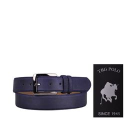 TRG Polo TRG10607-L Deri Lacivert Erkek Kemer