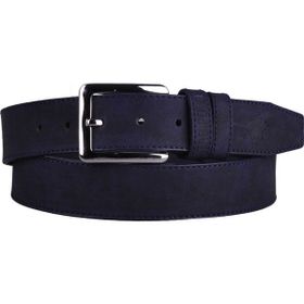 TRG Polo TRG10615-L Deri Lacivert Erkek Kemer