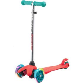 Triathlon T138 Kırmızı Led Işıklı Scooter