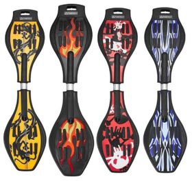 Triathlon T154 Işıklı Tekerlekli Waveboard Sarı Kaykay