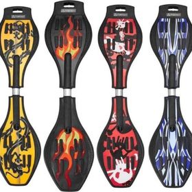 Triathlon T154 Işıklı Tekerlekli Waveboard Sarı Kaykay