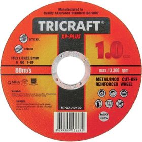 Tricraft Inox 115x1.0x22 mm 2 Adet Metal Kesici
