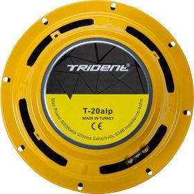 Trident T-20ALP Mindrange 20 cm 600 W Sarı Oto Hoparlör