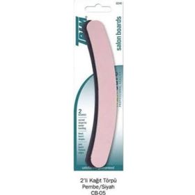 Trim CB-05 Pembe-Siyah 2'li Kağıt Törpü