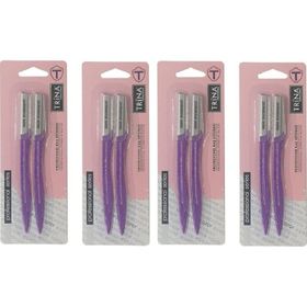 Trina 2'li 4 Paket Kaş Usturası
