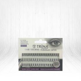 Trina 60 Adet Kısa El Yapımı Tekli Kirpik