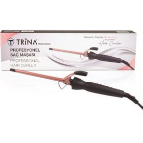 Trina Afro Dalga 9.5 mm + 20 cm Ekstra Uzun Başlık Gold Seramik Maşa