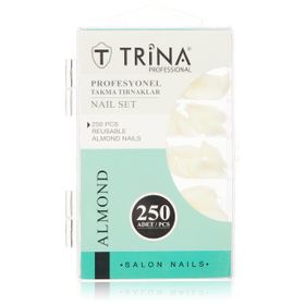 Trina TRNNAIL0009 Almond 250 Adet Takma Tırnak