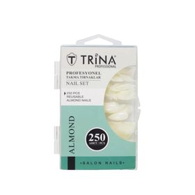 Trina TRNNAIL0009 Almond 250 Adet Takma Tırnak