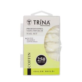 Trina TRNNAIL0012 Coffin 250 Adet Takma Tırnak